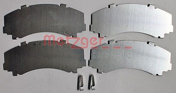 METZGER 1170375 Bremsbelagsatz, Scheibenbremse